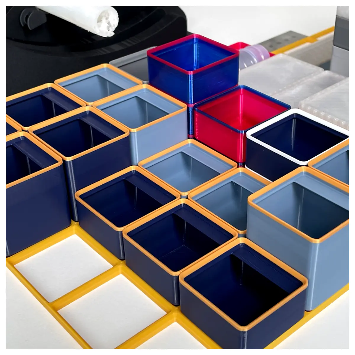 Gridfinity Deep 1x1 Divider Bins Organization System Storage Parts Repair