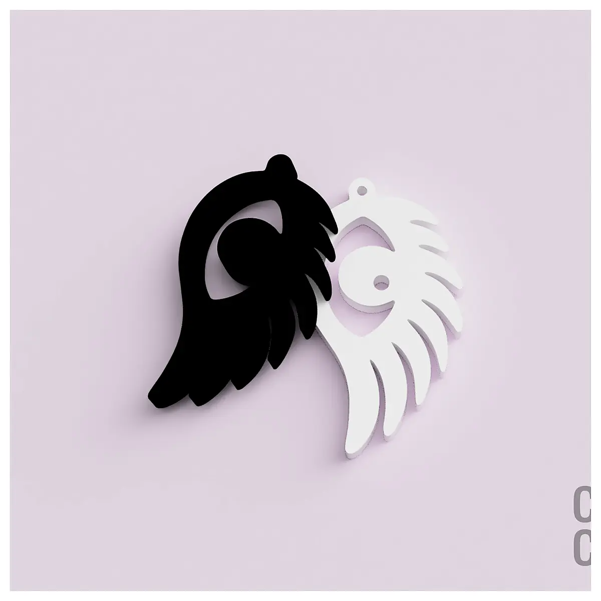 Wing Earrings Universal Earring Repair Parts Replacement Decoration Elegant Accessories Jewelry