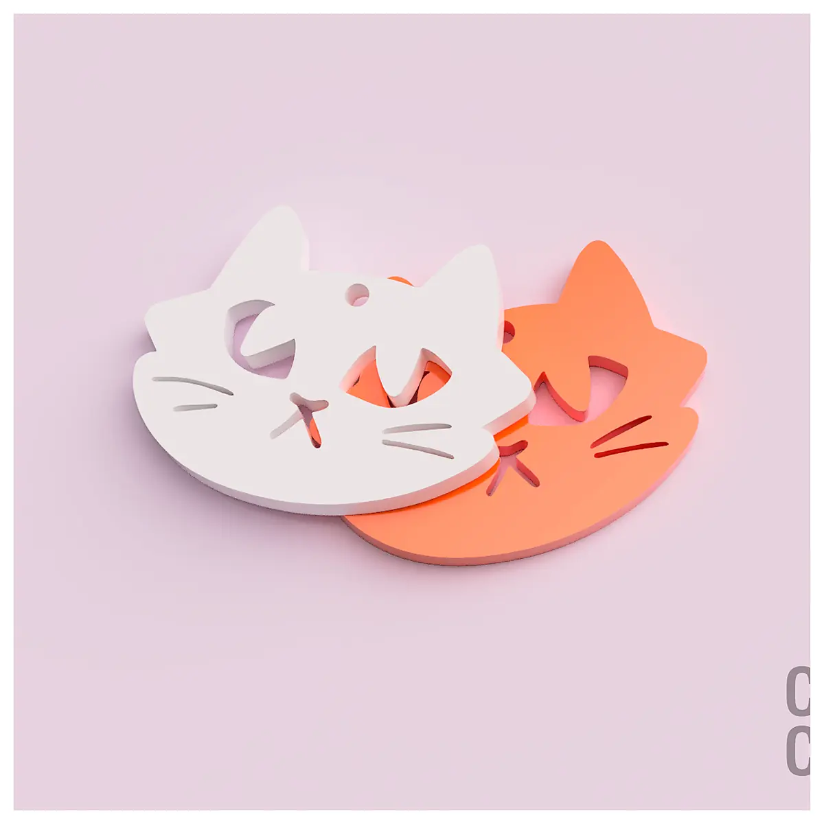 Cat Earrings Jewelry Cat Ear Accessories Decorations Wholesale Retail Pet Ears Jewelry Repair Replacement Parts