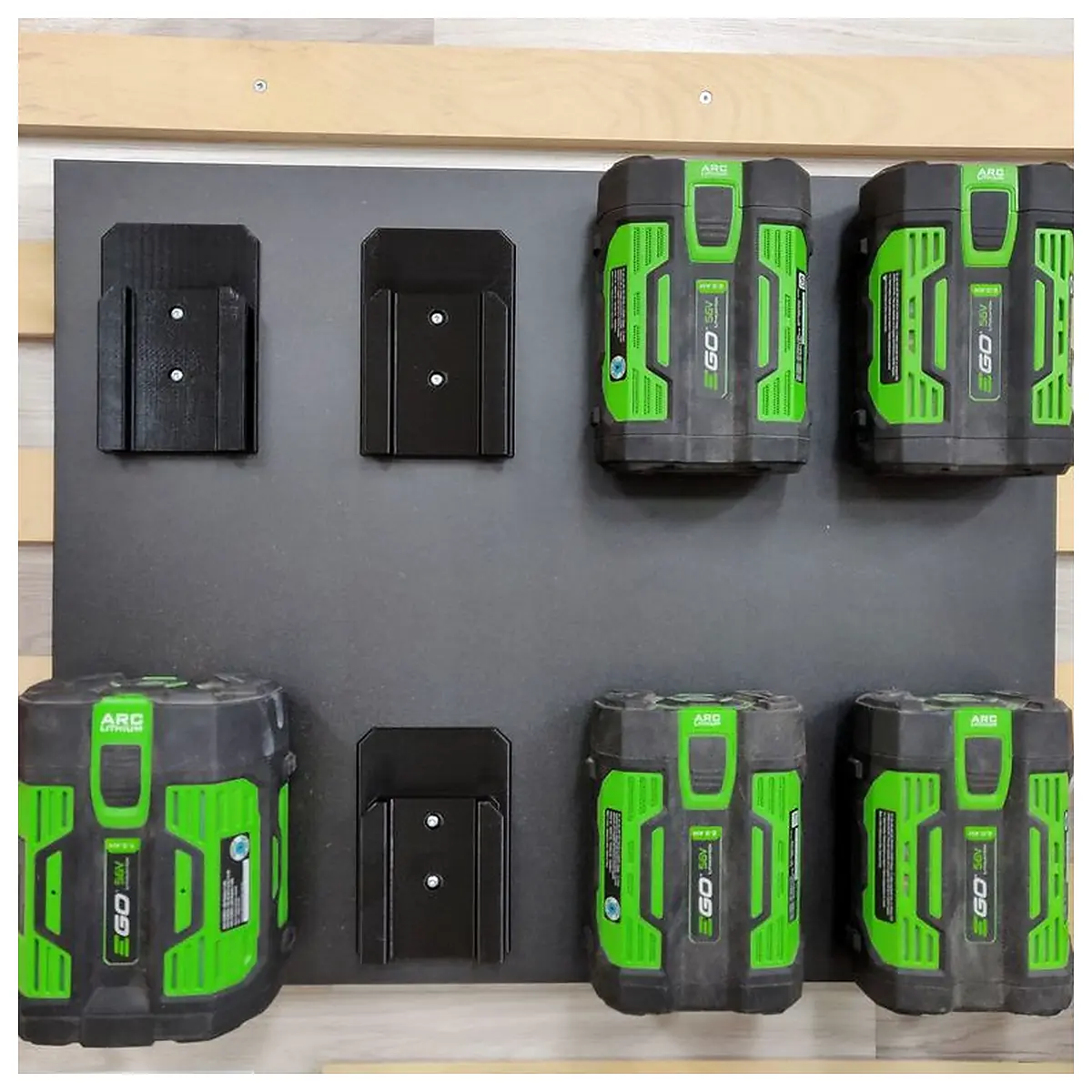 Ego Battery Wall Mount Installation Charger Battery Replacement Parts Universal