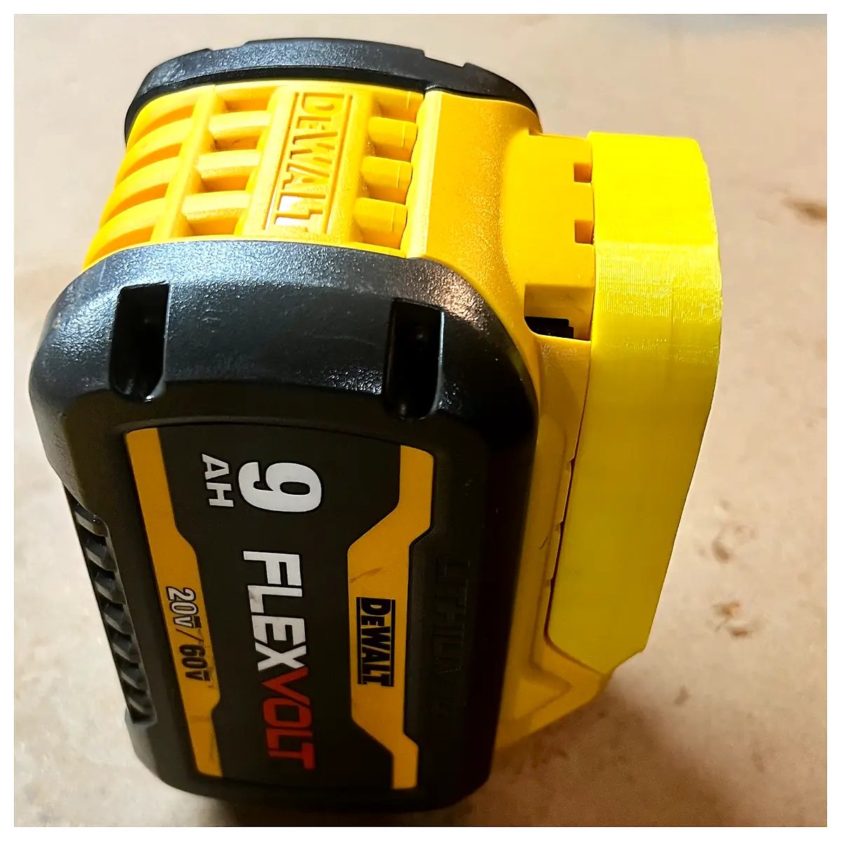Dewalt 20V Battery Mount Holder Accessory Compatible with Dewalt Batteries Repair Parts