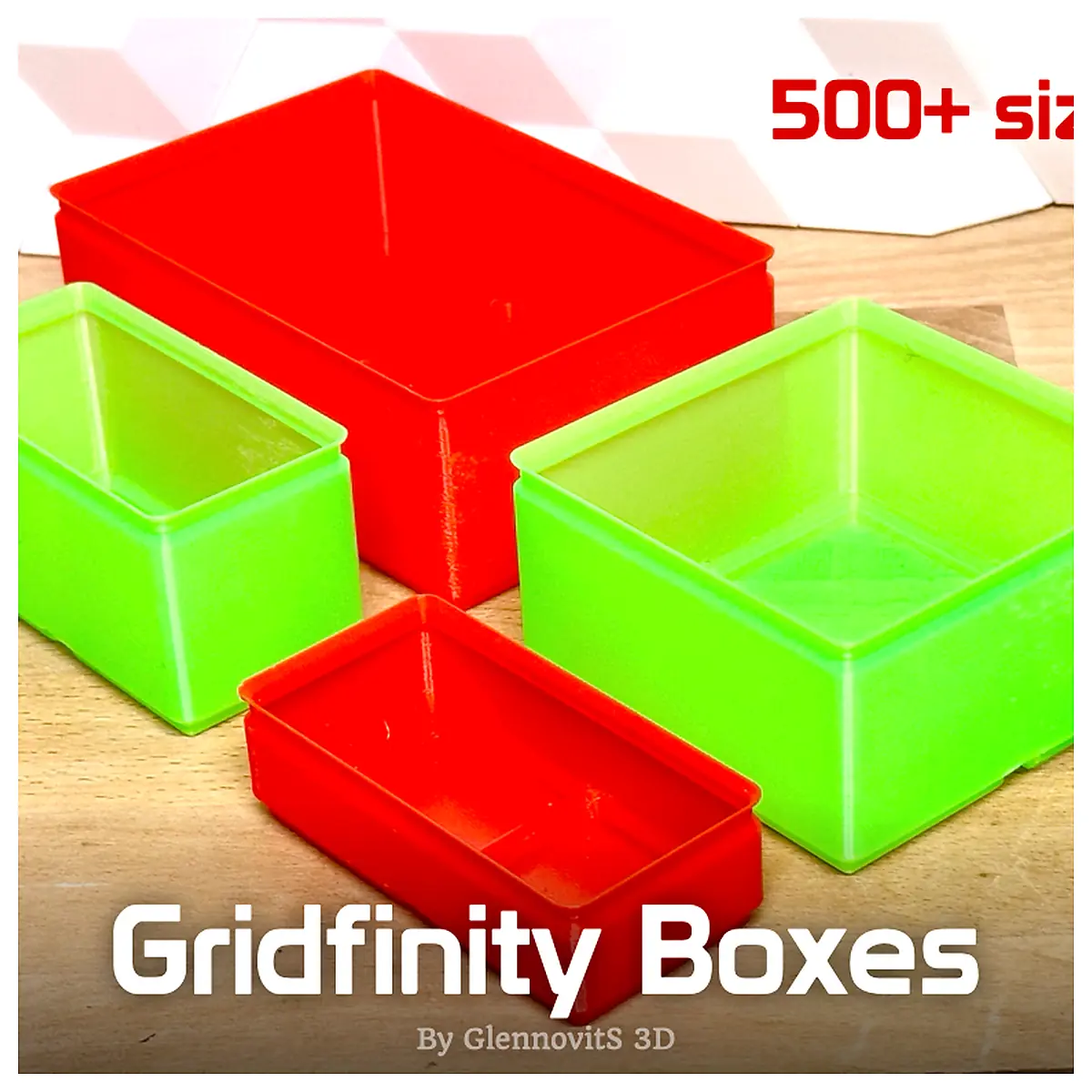 Gridfinity Box Quick Lite Filament Storage System Parts Accessories Repair Tools