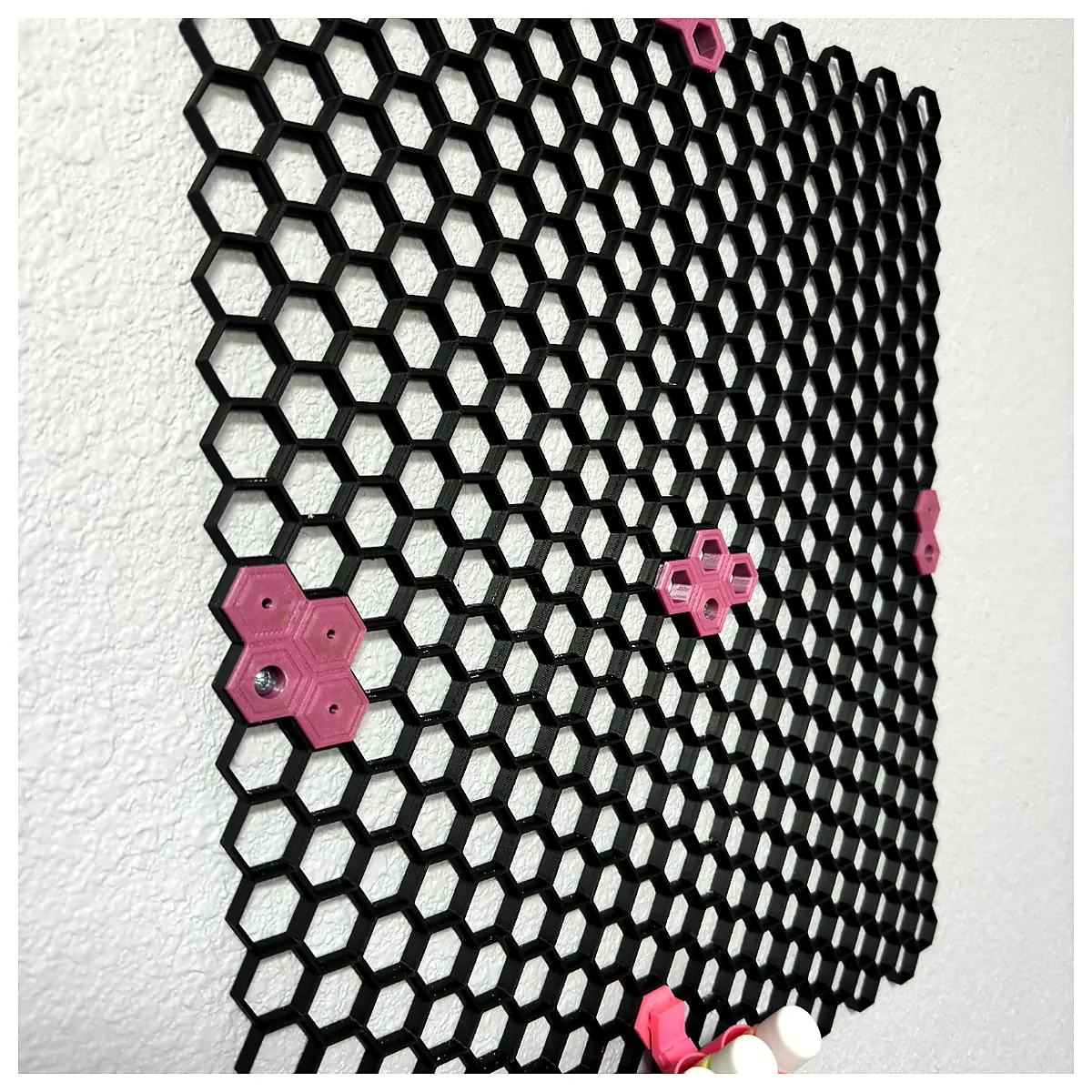 Honeycomb Storage Wall Complete Edition Wall Storage Modular Furniture Space Optimization Storage System