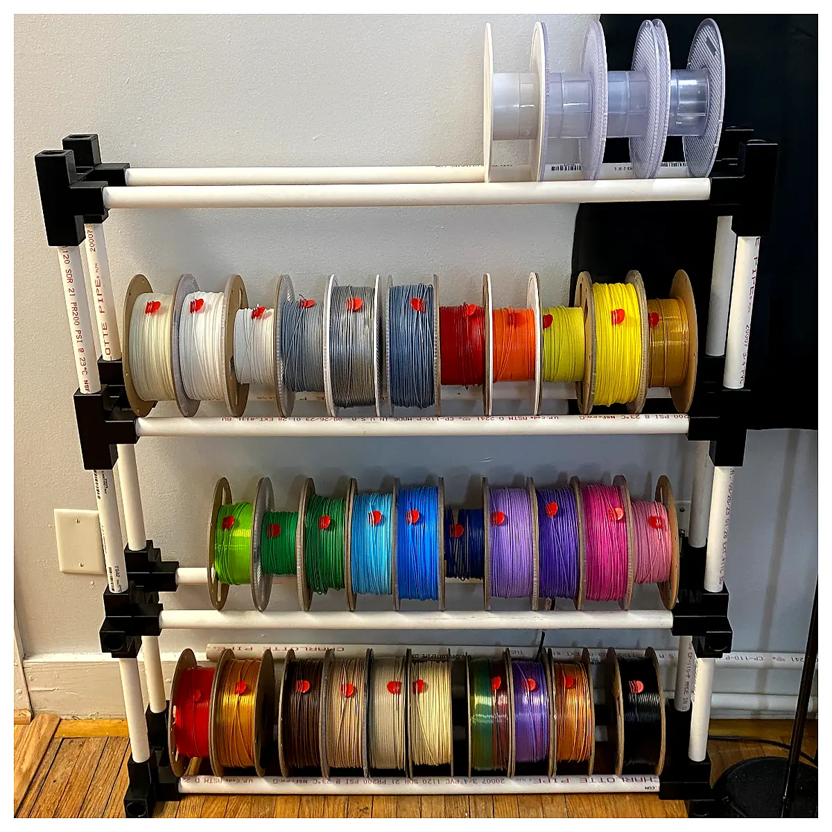 Super Strong Filament Storage System Expandable Storage Organize Endless Space Parts Storage Parts Box