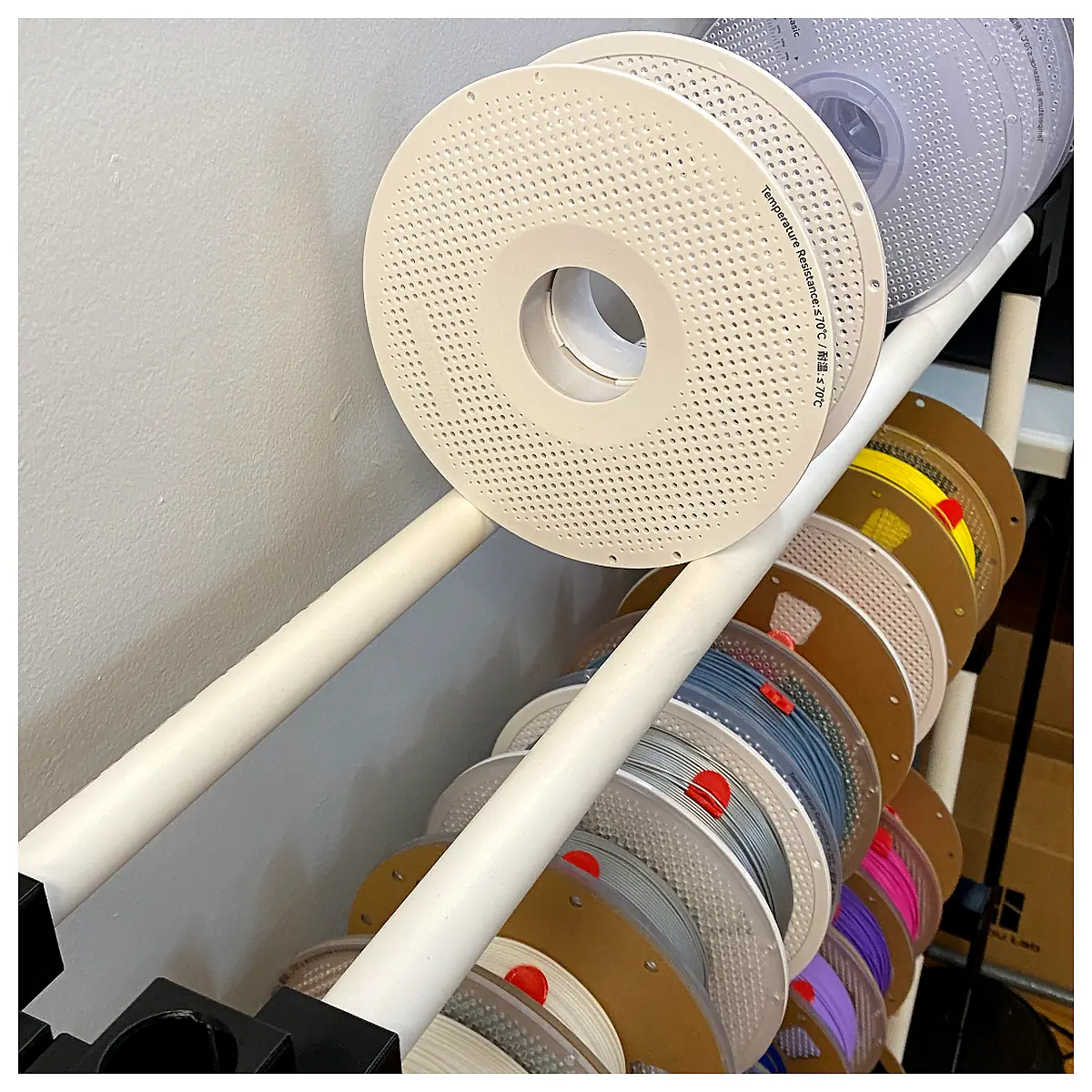 Super Strong Filament Storage System Expandable Storage Organize Endless Space Parts Storage Parts Box