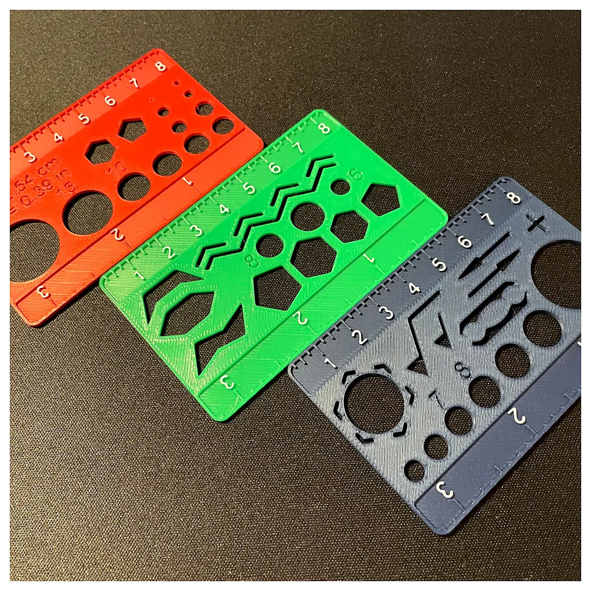 Wallet Utility Stencil Card Tool Card Holder Protective Case Storage Wallet Accessories