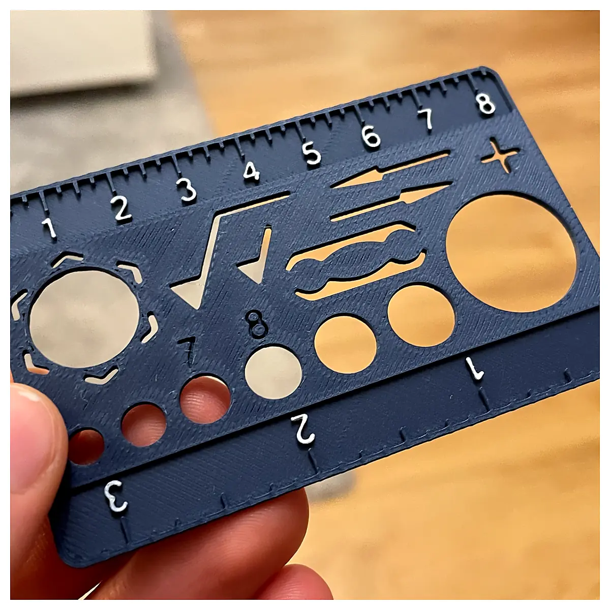 Wallet Utility Stencil Card Tool Card Holder Protective Case Storage Wallet Accessories