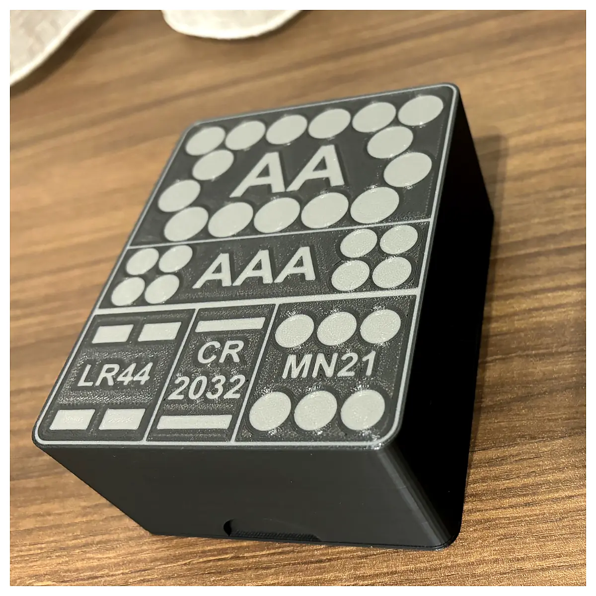 Battery Holder Box Organizer Battery Storage Case Electronic Parts Protection Accessories Multi Functional Charger Case