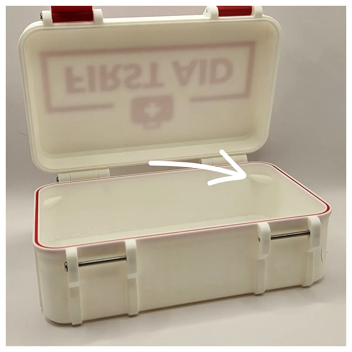 First Aid Box Wall Mount Lift Out Tray Medical Kit Emergency Supplies First Aid Kit