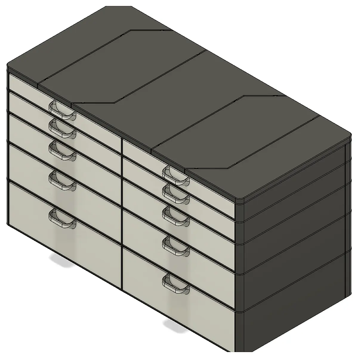 Modular Rack System Gridfinity Parts Repair Organization Storage Accessories for Gridfinity