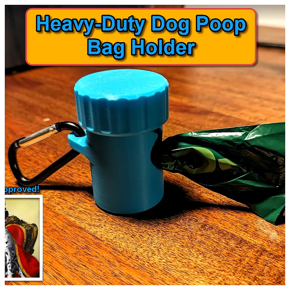 Dog Poop Bag Holder Heavy Duty Universal Waste Bags Pet Waste Pickup Accessory Multi Pack