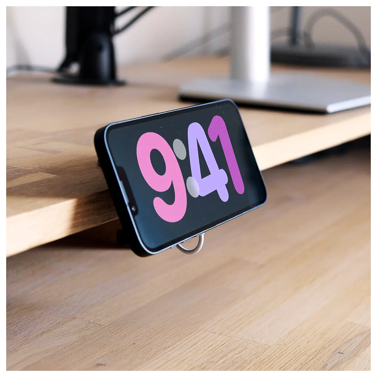 MagSafe Charger Clamp Phone Mount Phone Accessories Magnetic Holder Mobile Stabilizer Charger Clip