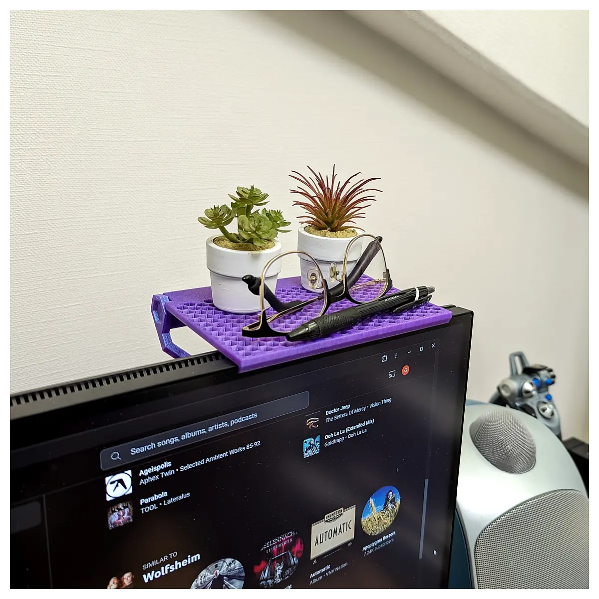 Adjustable Monitor Shelf Fits Any Display Stand Shelf Display Mount Accessories Universal Support