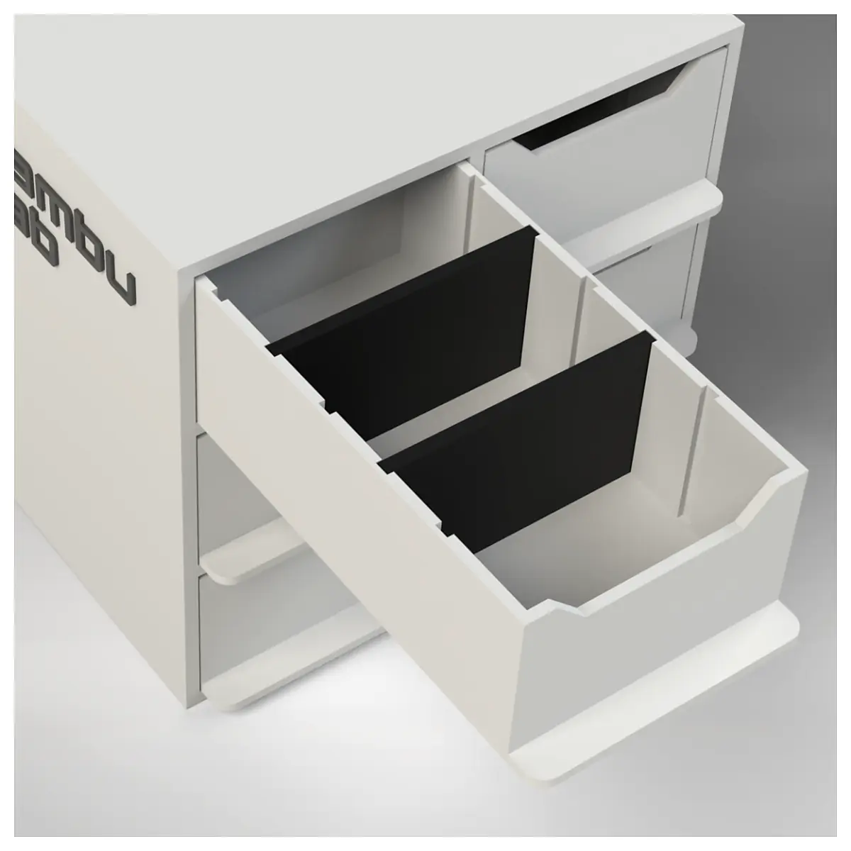 Drawer Set 6 12 Bin Drawers Storage Cabinet Organizer Parts Repair Cabinet Unit