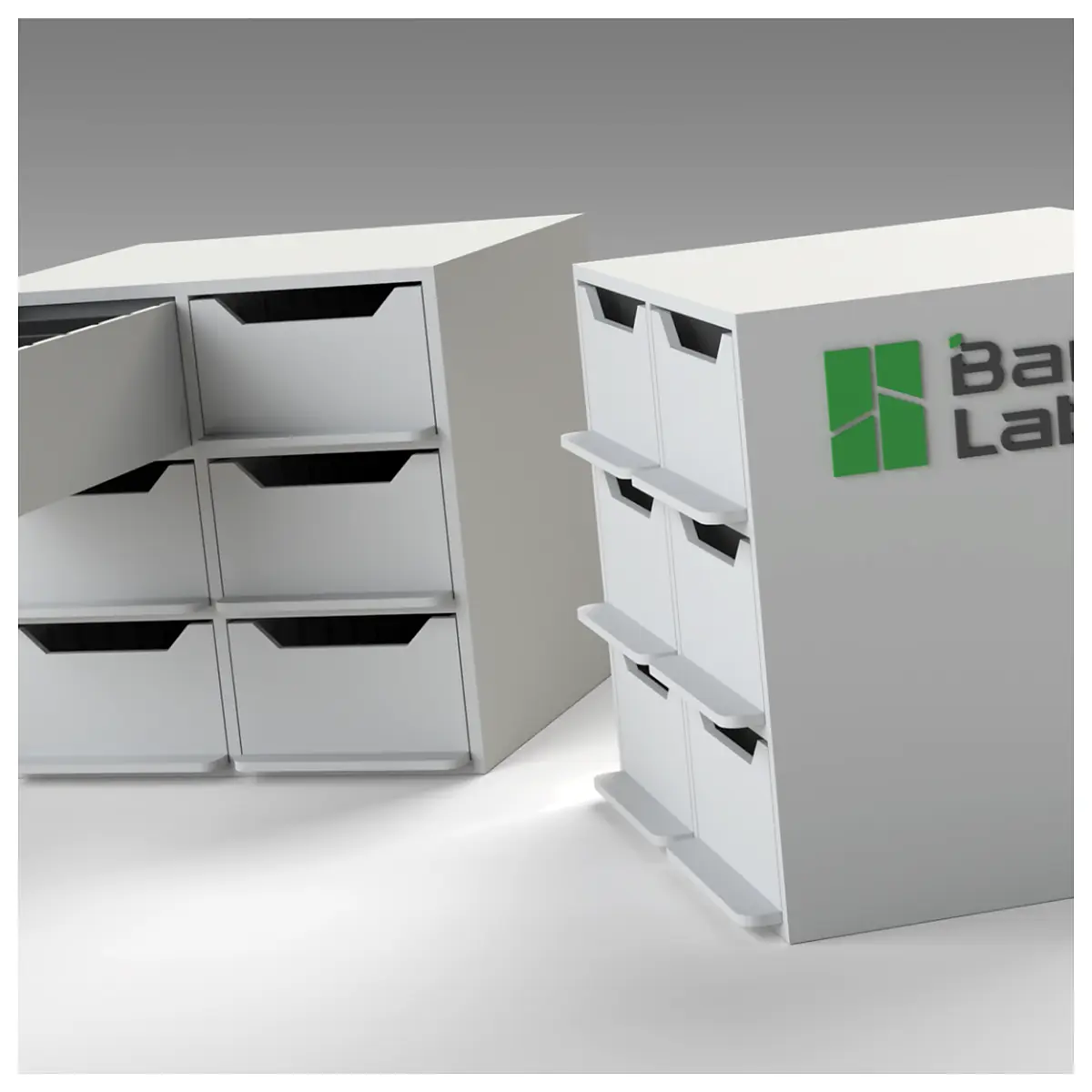 Drawer Set 6 12 Bin Drawers Storage Cabinet Organizer Parts Repair Cabinet Unit