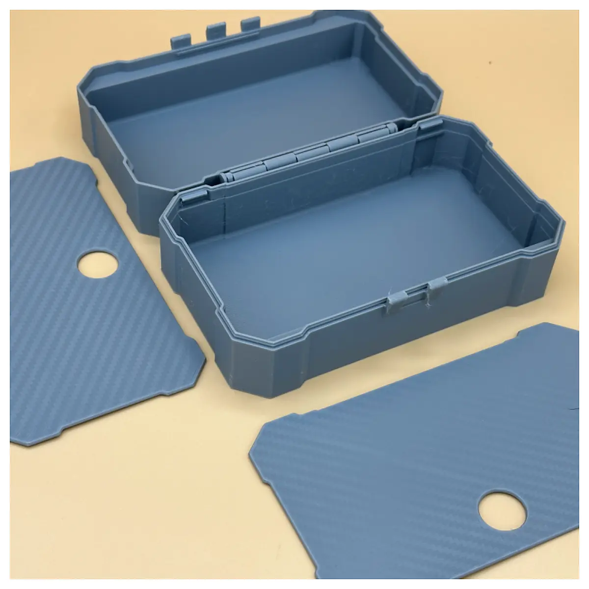 3D Printed Storage Box with Lid Customizable Organizer Box Parts Repair Creative Solutions