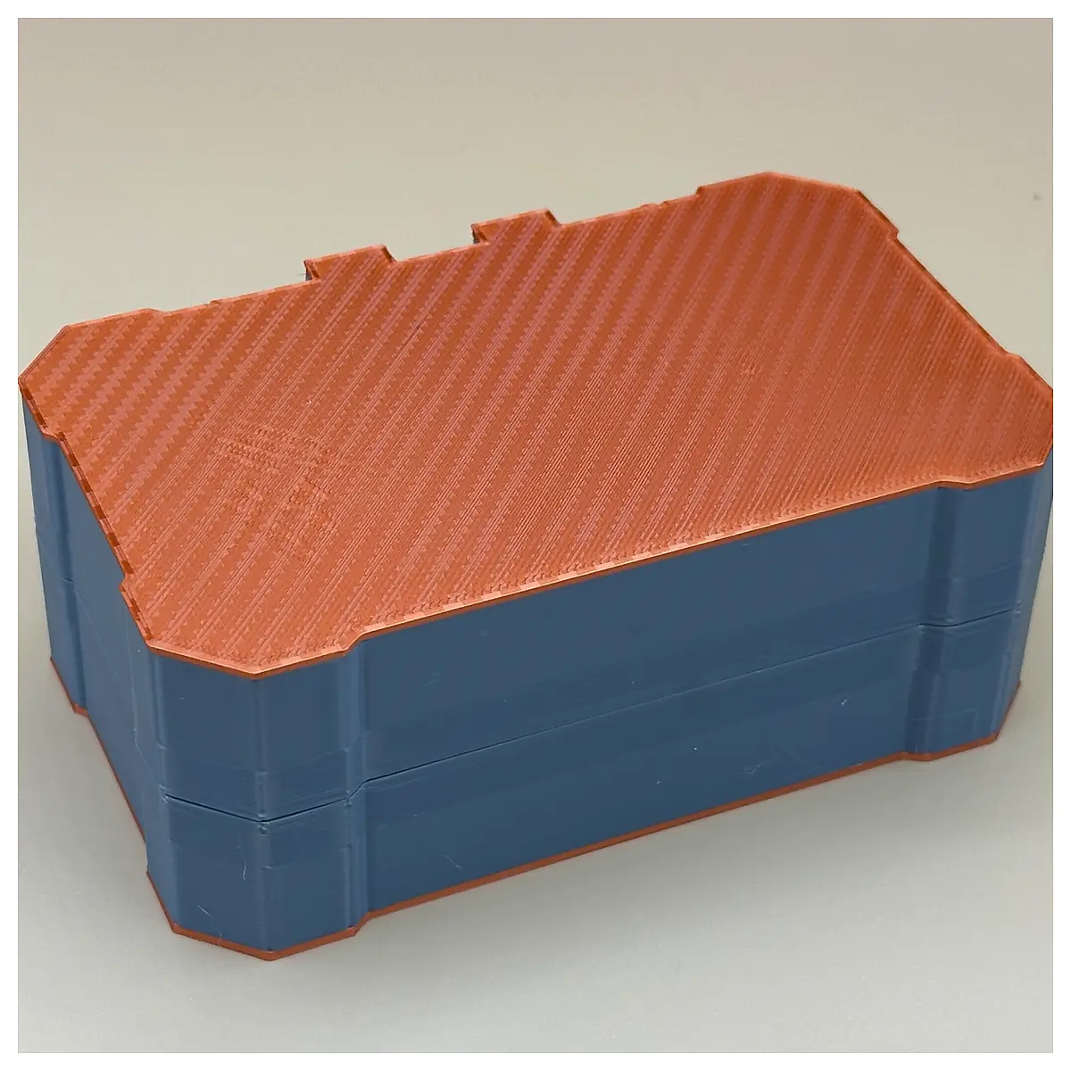 3D Printed Storage Box with Lid Customizable Organizer Box Parts Repair Creative Solutions