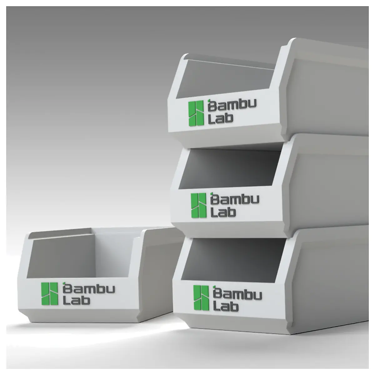 Stackable Bin Box Storage Solutions Organizer Bins Parts Repair Storage