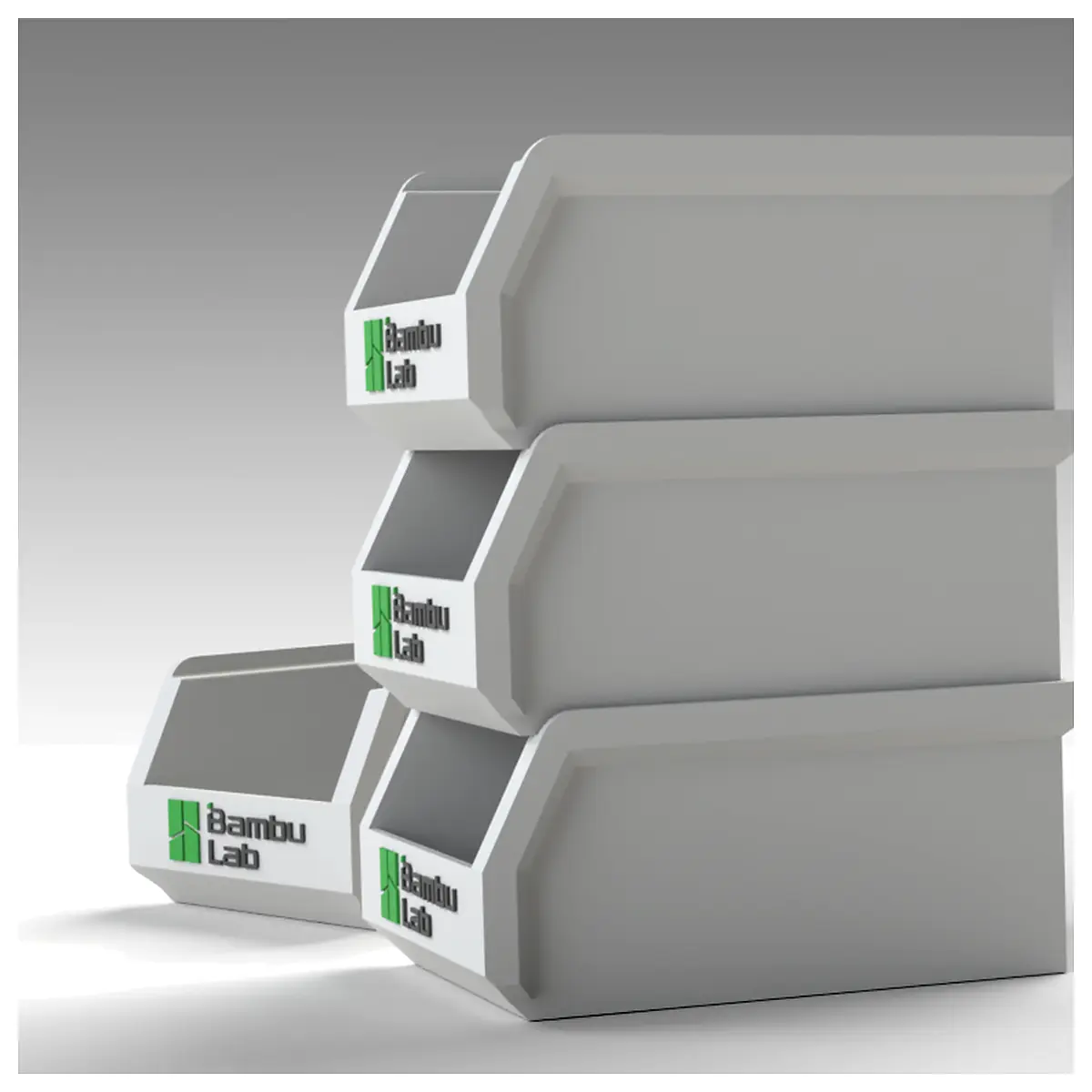 Stackable Bin Box Storage Solutions Organizer Bins Parts Repair Storage