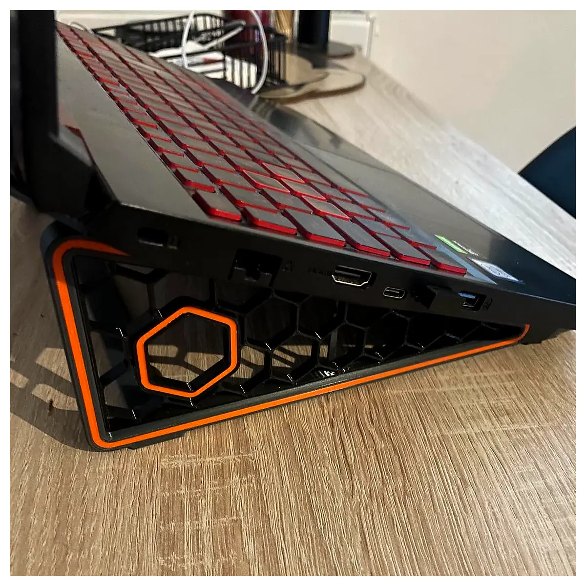 Laptop Stand Adjustable Cooling Support Desktop Accessory Repair Parts Ergonomic Stand