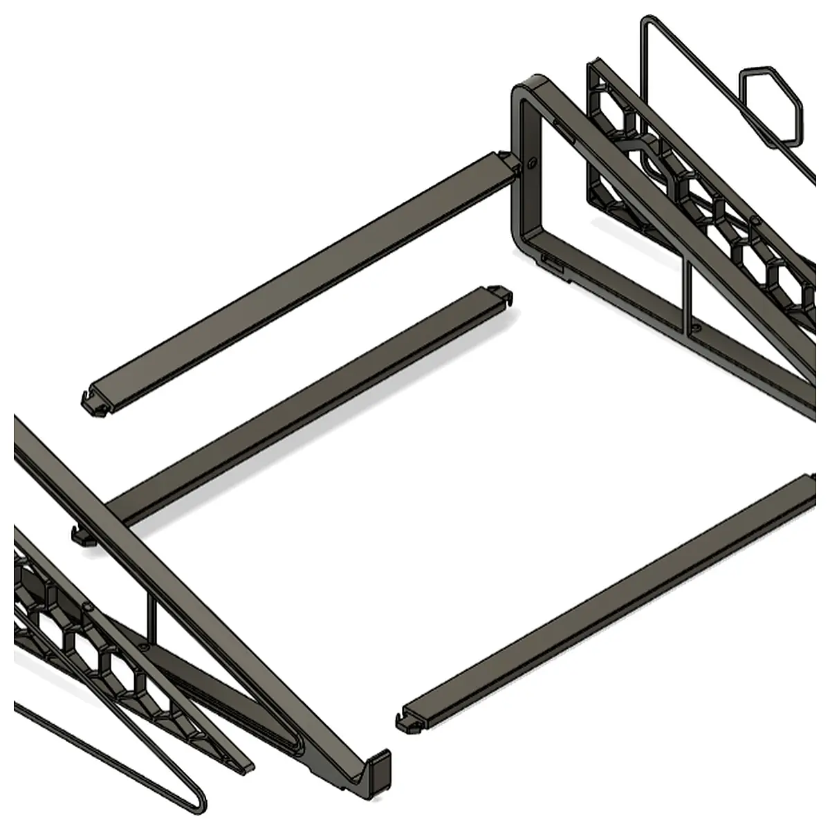 Laptop Stand Adjustable Cooling Support Desktop Accessory Repair Parts Ergonomic Stand