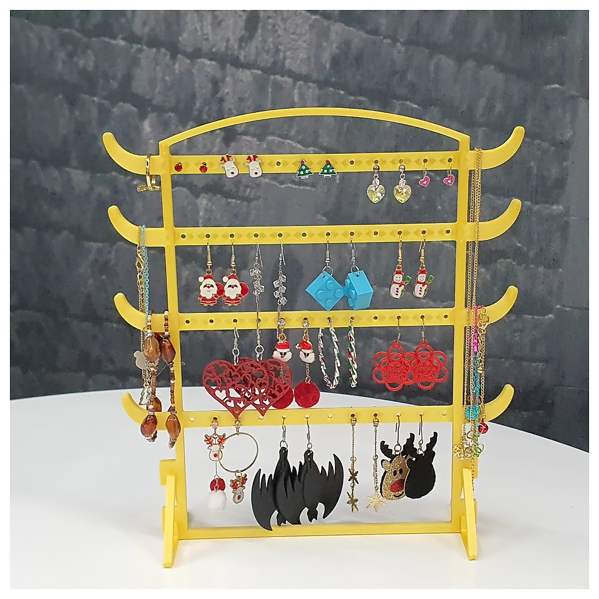 Jewellery Stand Display Case Necklace Bracelet Ring Holder Jewellery Storage Accessory Display
