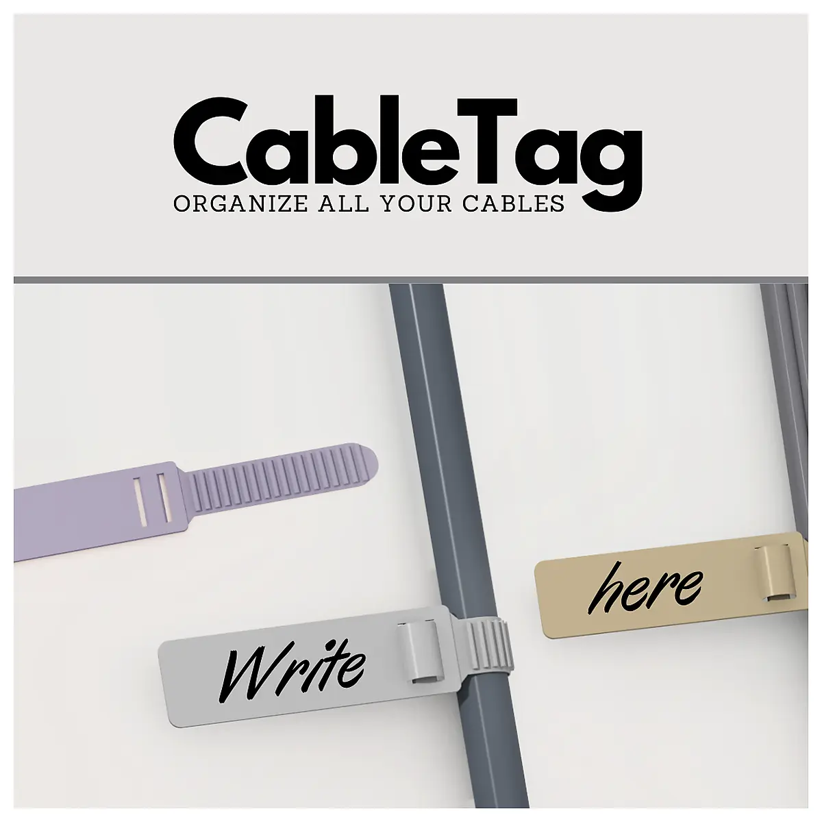 Cable Tags Accessories Repair Tagging Identification Marking Labels Fasteners