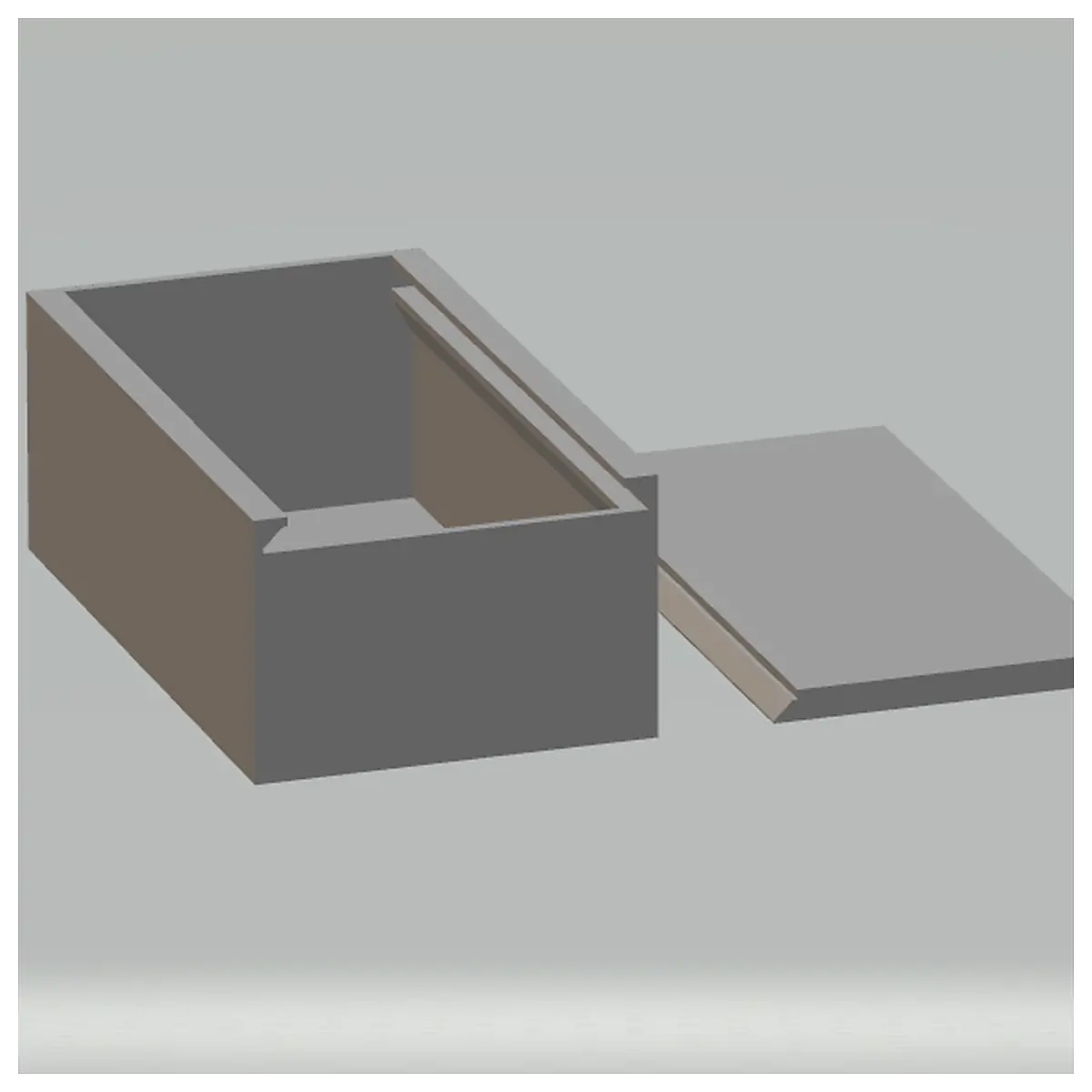 Storage Box Sliding Lid Organizer Container Parts Repair Universal Storage Box
