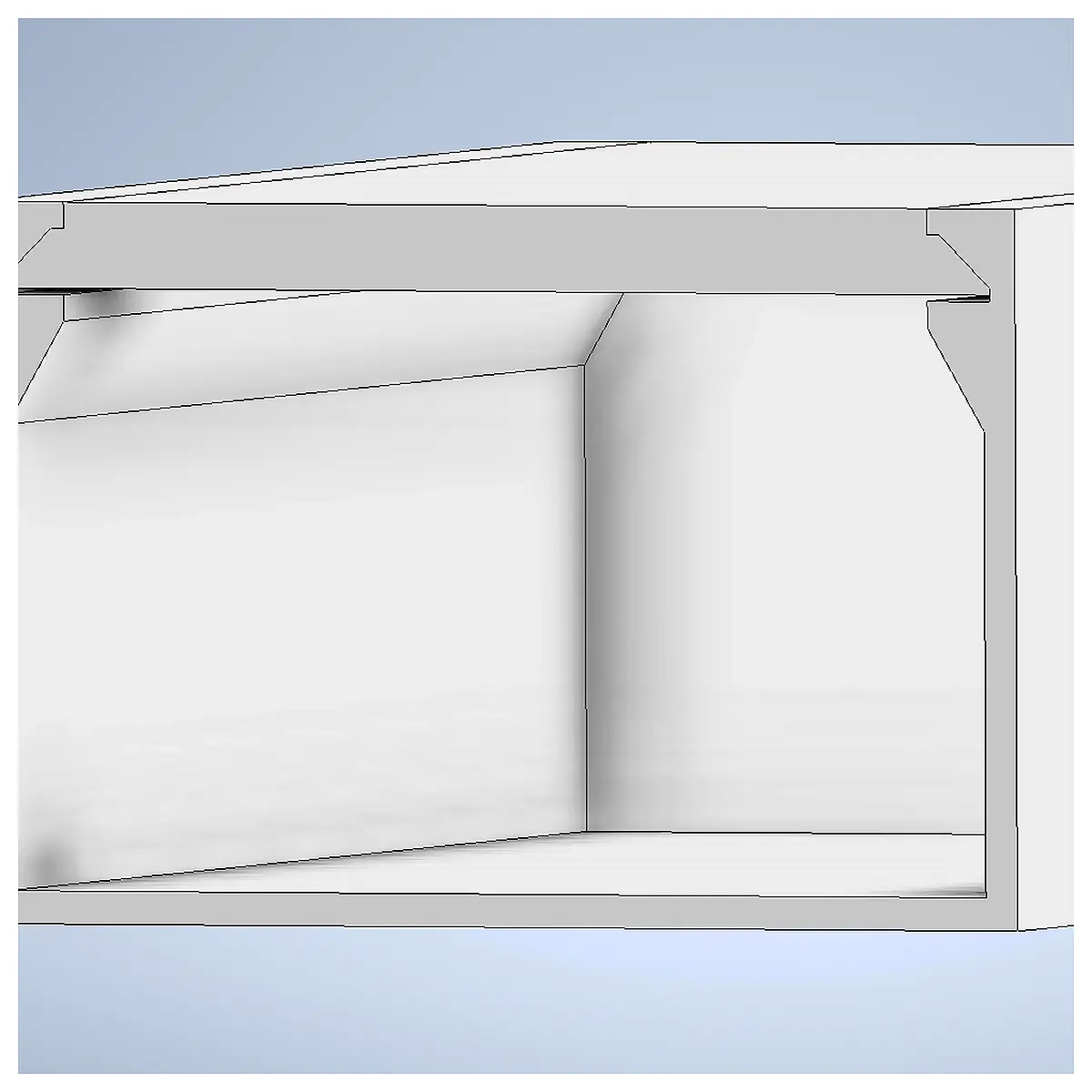 Storage Box Sliding Lid Organizer Container Parts Repair Universal Storage Box