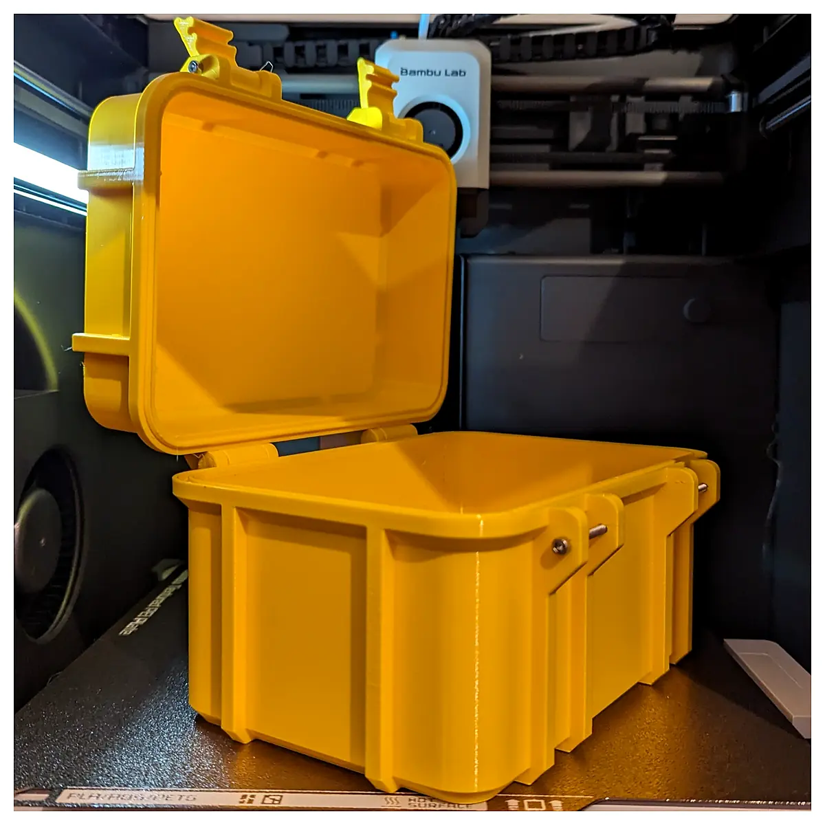 Rugged Box Container Transport Storage Parts Repair Maintenance Universal