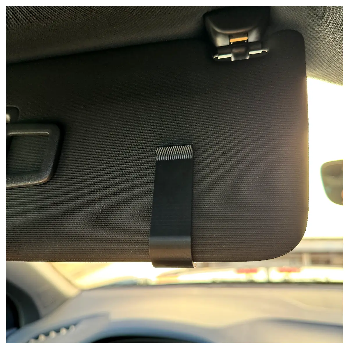 Car Visor Glasses Holder Phone Mount Universal Car Accessory Sun Visor Holder Phone Stand Car Parts