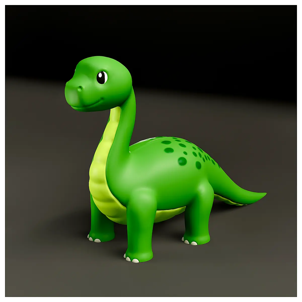 Greenie The Dino Kids Educational Learning Figure Party Gift Birthday Gift Toddler Toy Preschool Fun
