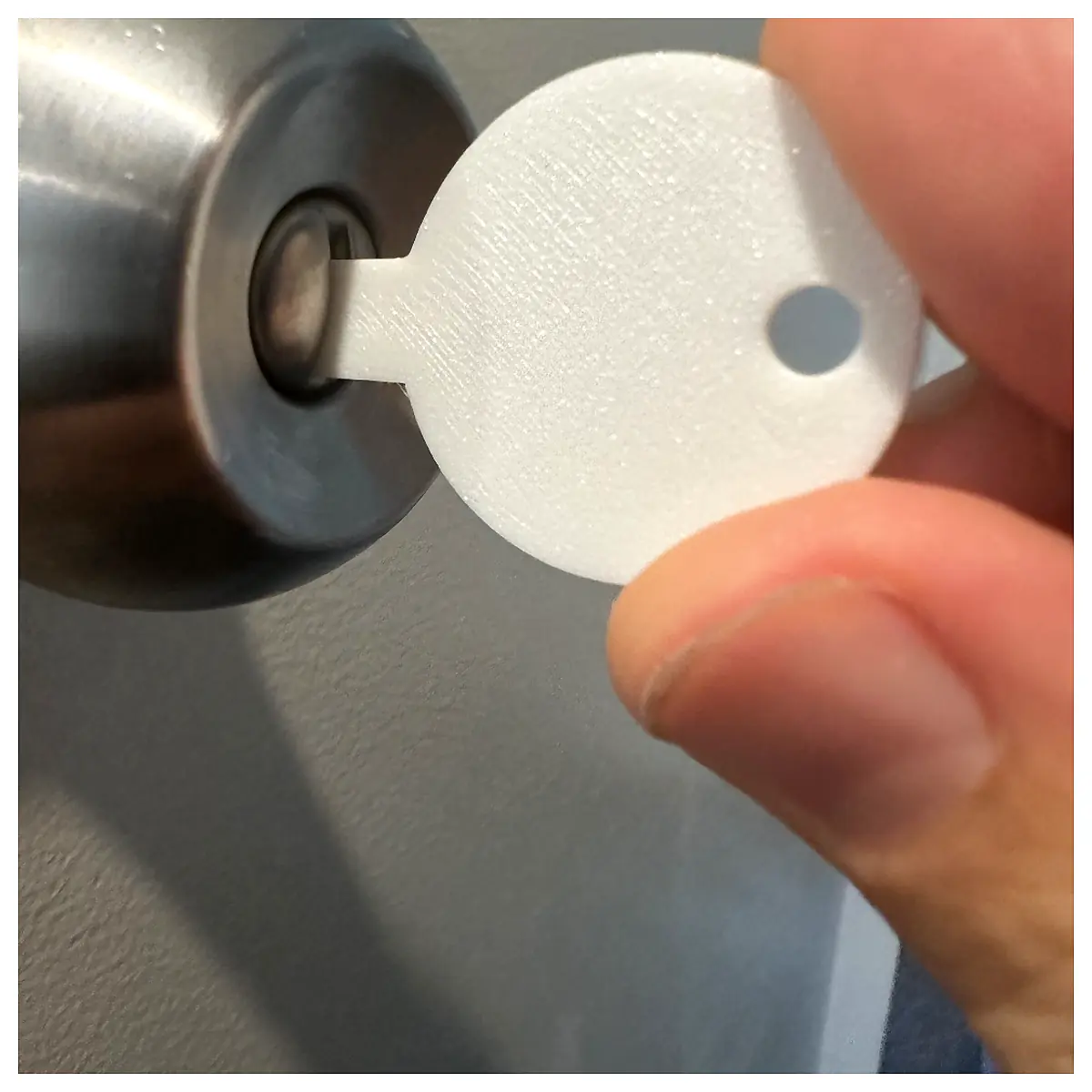 Privacy Door Lock Key Universal Key Interior Door Lock Parts Repair Maintenance