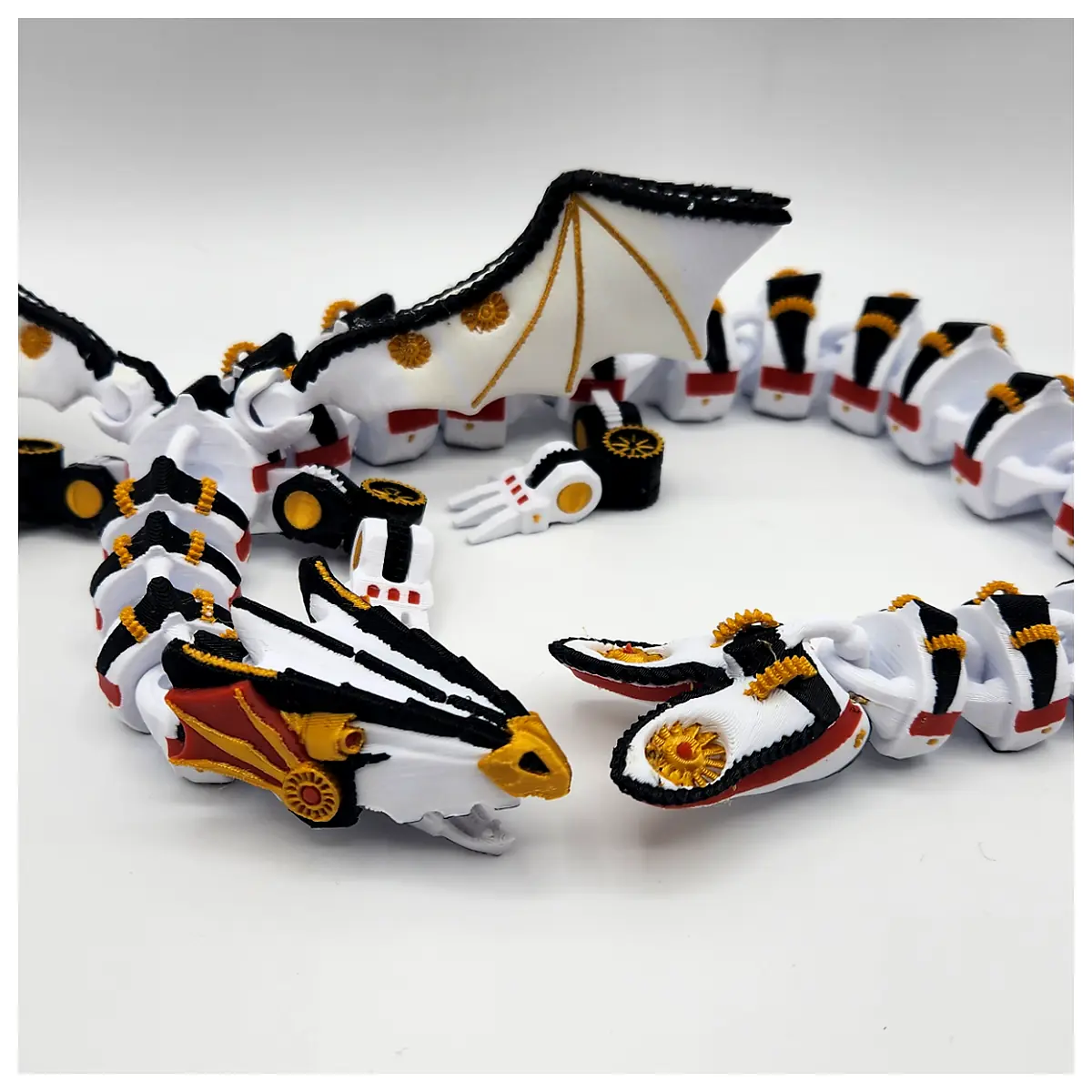 Steampunk Flexi Dragon Joints Flexible Parts Repair Accessories Replacement Parts Dragon Joints Dragon Connectors