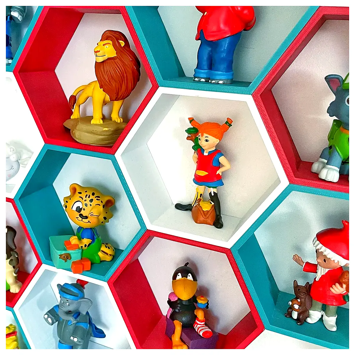 Toni Figures Shelf Toy Storage Organizer Display Case Accessories Play Storage Solutions