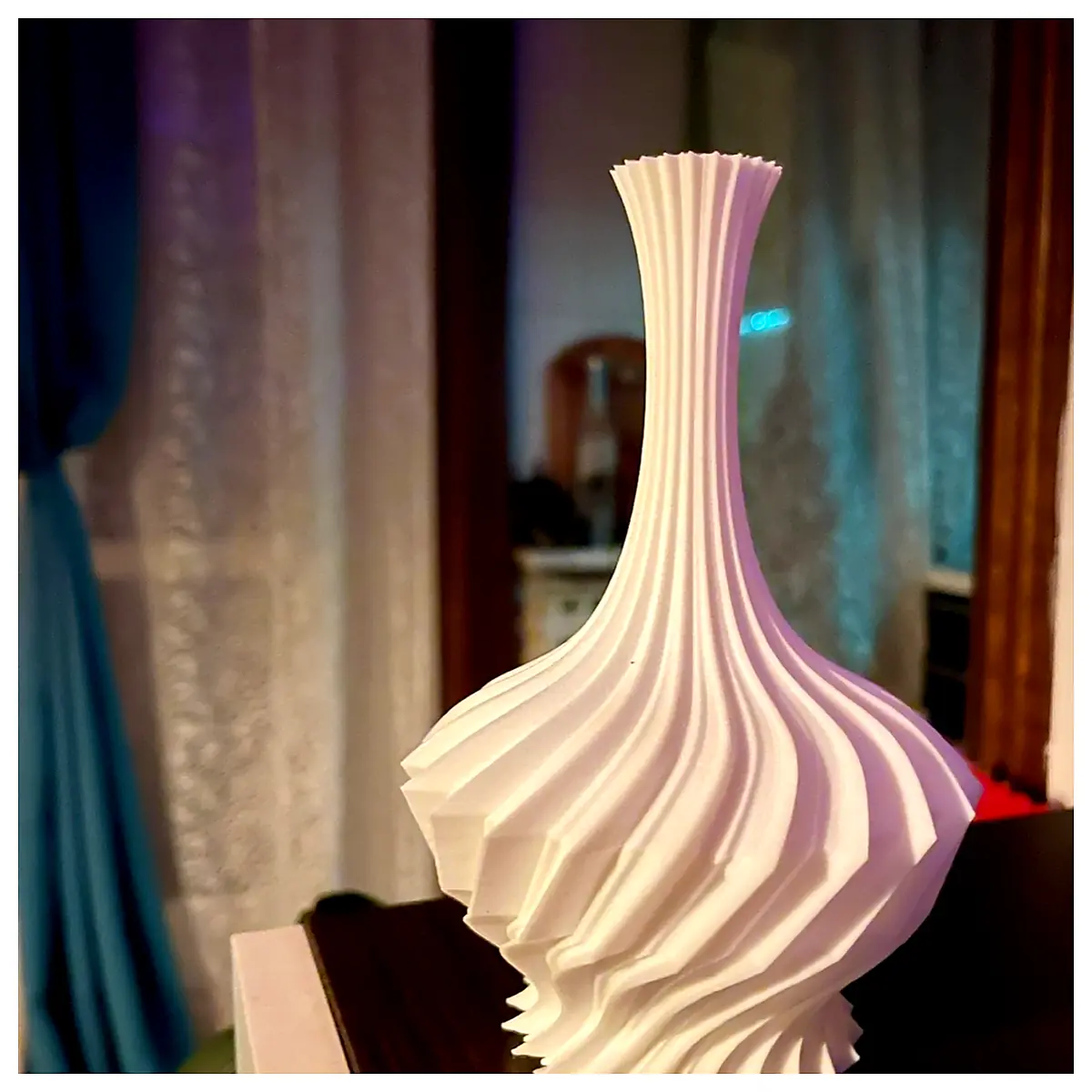 Tourbillon Vase Universal Decorative Vase Home Accent Art Piece Parts Repair