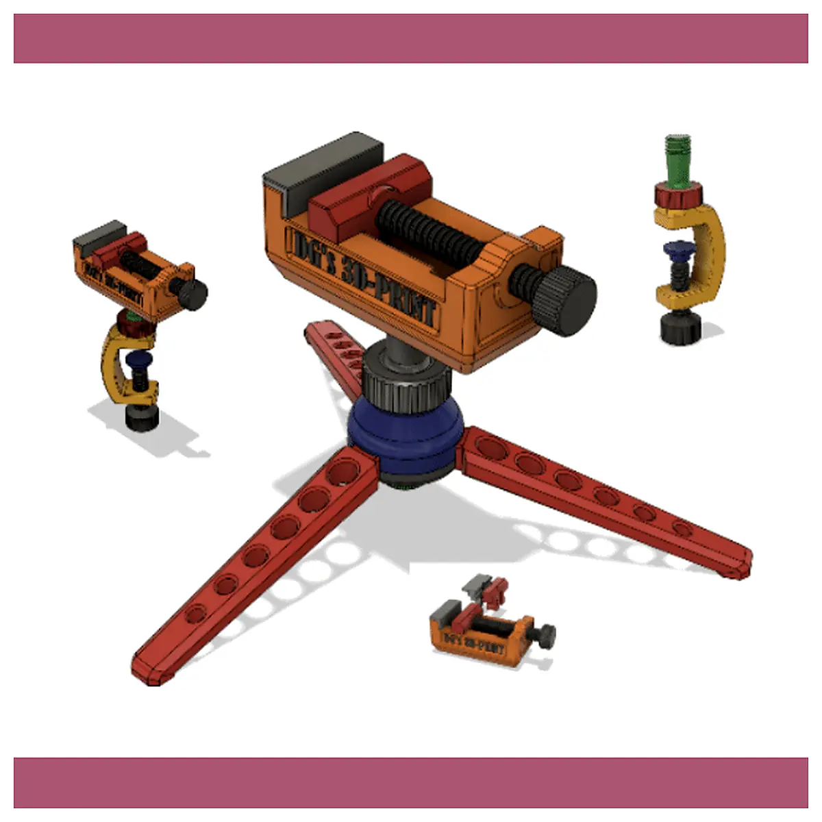 Vise Adjustable Clamp Grips Fixing Tool Repair Parts Universal Vise Accessories
