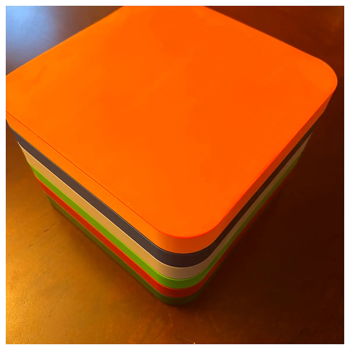 Portable 3×3 Rubik s Cube Puzzle Toy Brain Teaser Blocks Puzzle Game