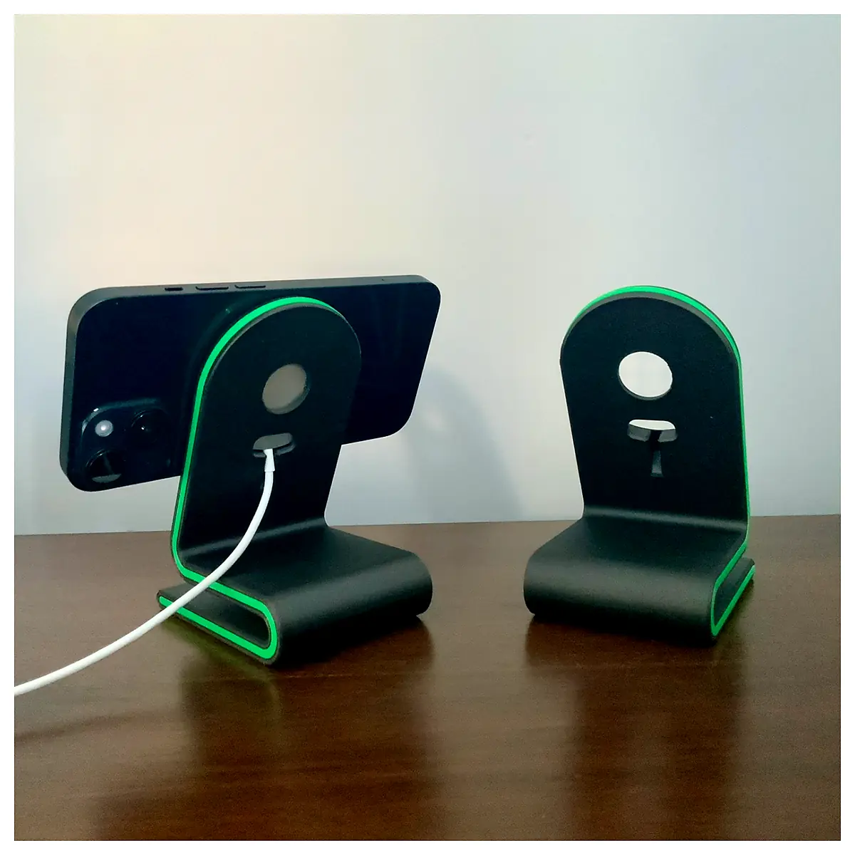MagSafe Charger Stand No Needed Phone Stand Desk Accessory Magnetic Charging Holder Parts