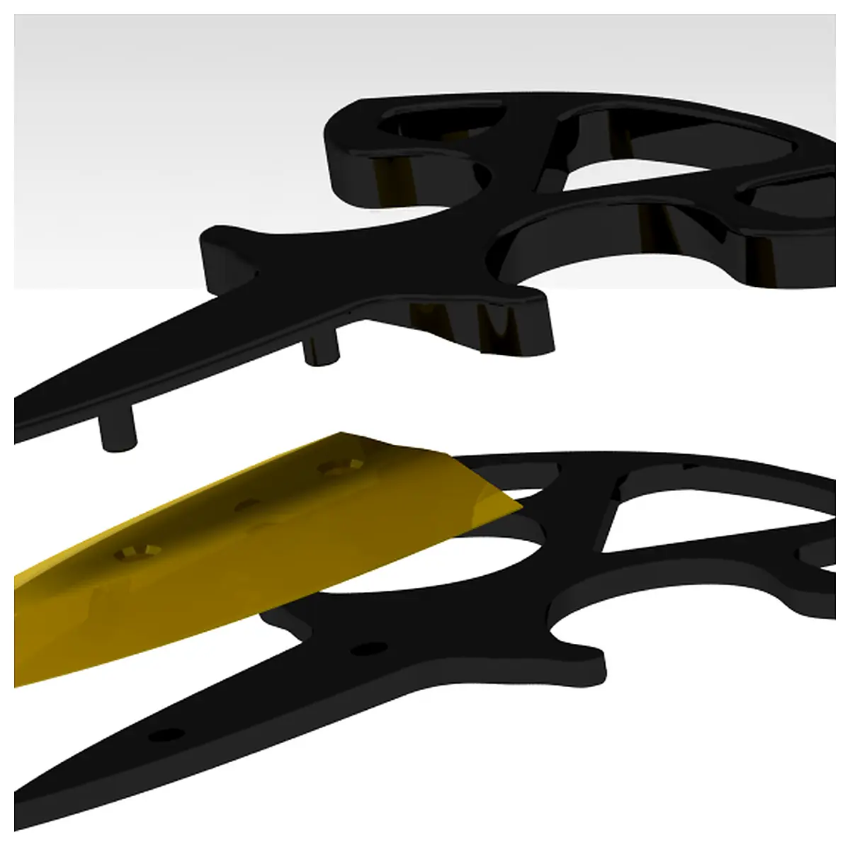 CSGO Knife Blade Shadow Dagger Replacement Blade Repair Fix Universal