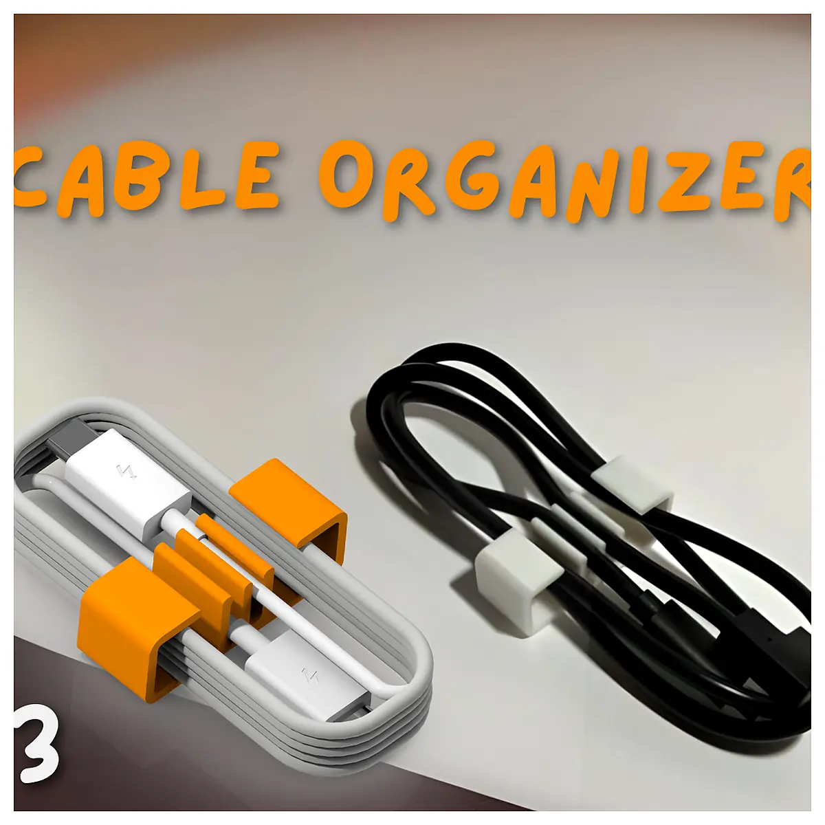 Compact Cable Organizer Cable Management System Cable Storage Solutions Universal Organizer Accessories Parts