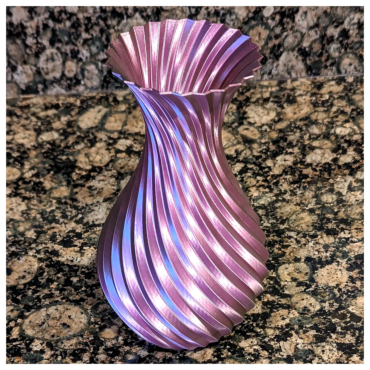 Spiral Vase Decorative Bottle Parts Repair Art Creative Accessories Multi Purpose