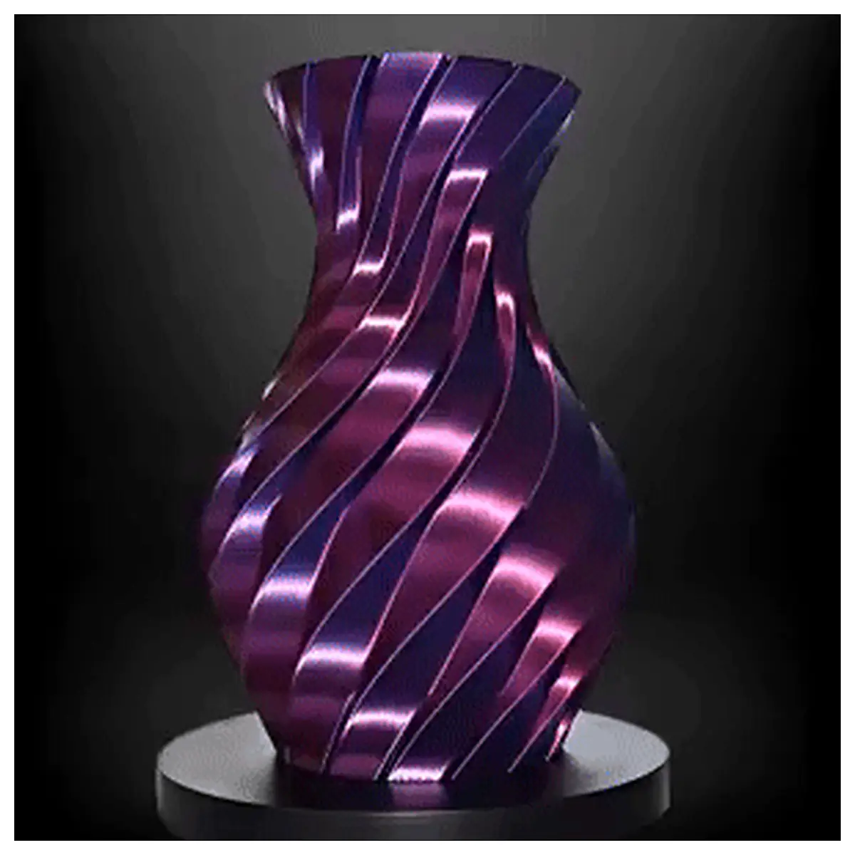 Twisting Pillar Vase Decorative Vase Home Decor Art Sculpture Creative Gift Decorative Object