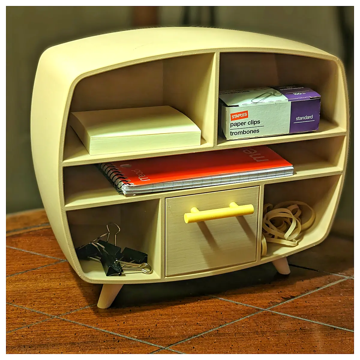 Mid Century Organizer Storage Box Parts Repair Storage Solutions Classic Design Universal Organizer