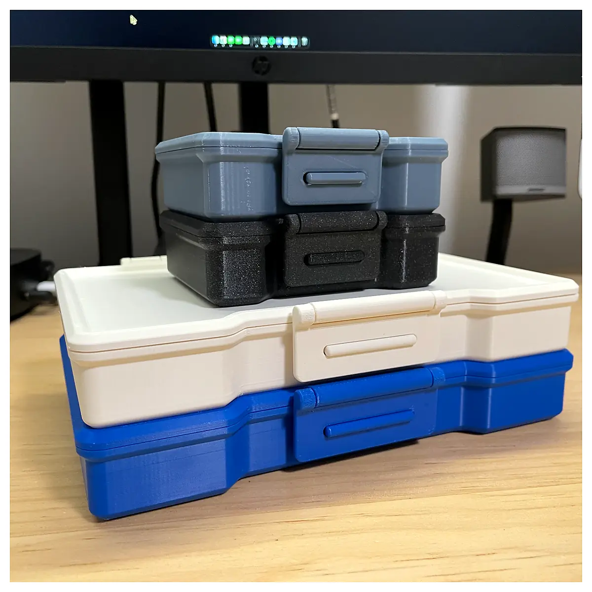 Stackable Storage Boxes No Screws Versatile Organizer Boxes Storage Solutions Parts Repair