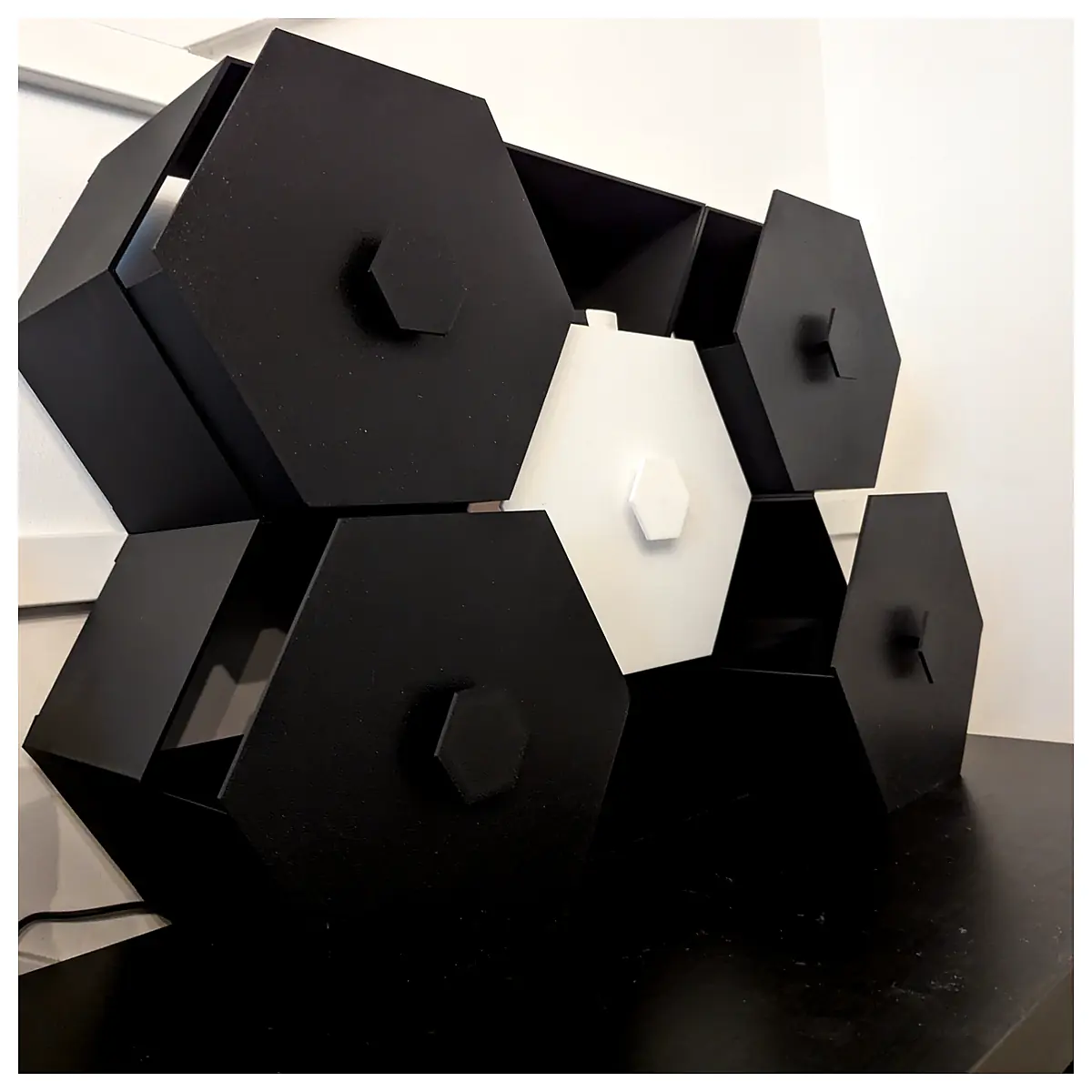 Hex Shelf System 250mm Adjustable Shelves Wall Mounted Storage Display Units Universal Shelf Brackets Parts Accessories