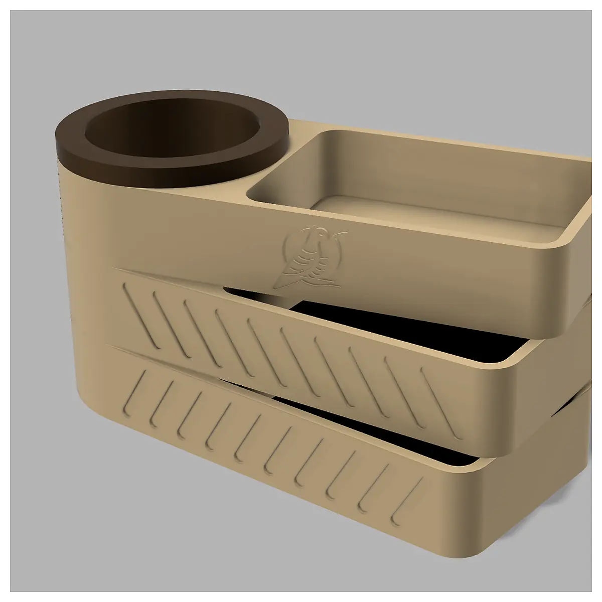 Rotating Desktop Organizer Spacious Storage Universal Parts Repair Accessories