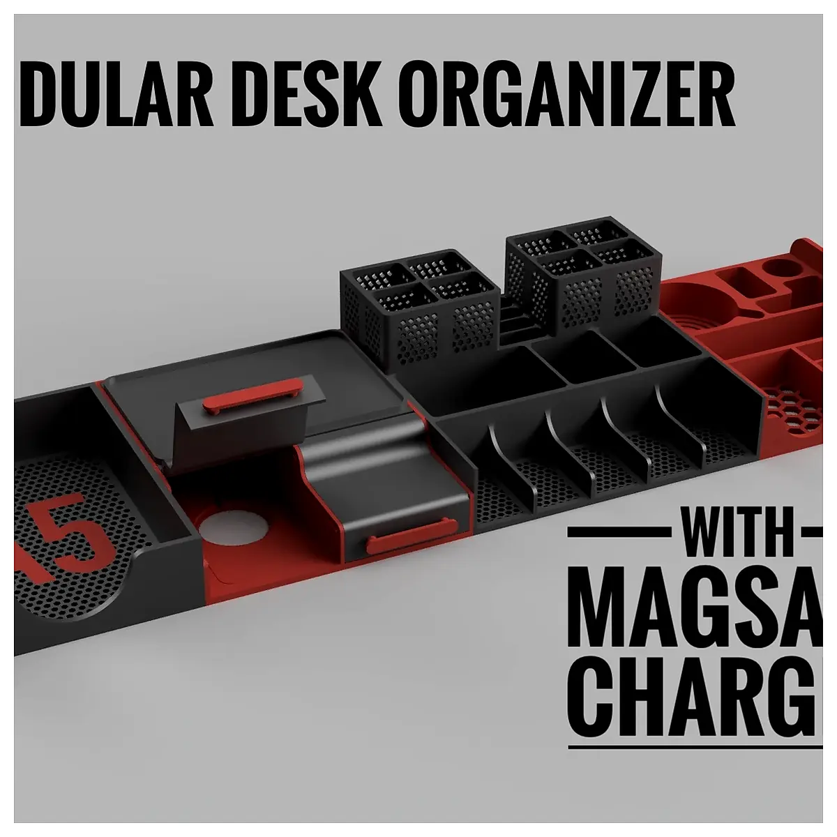 Modular Desk Organizer System Storage Solutions Office Accessories Parts Replacement Repair
