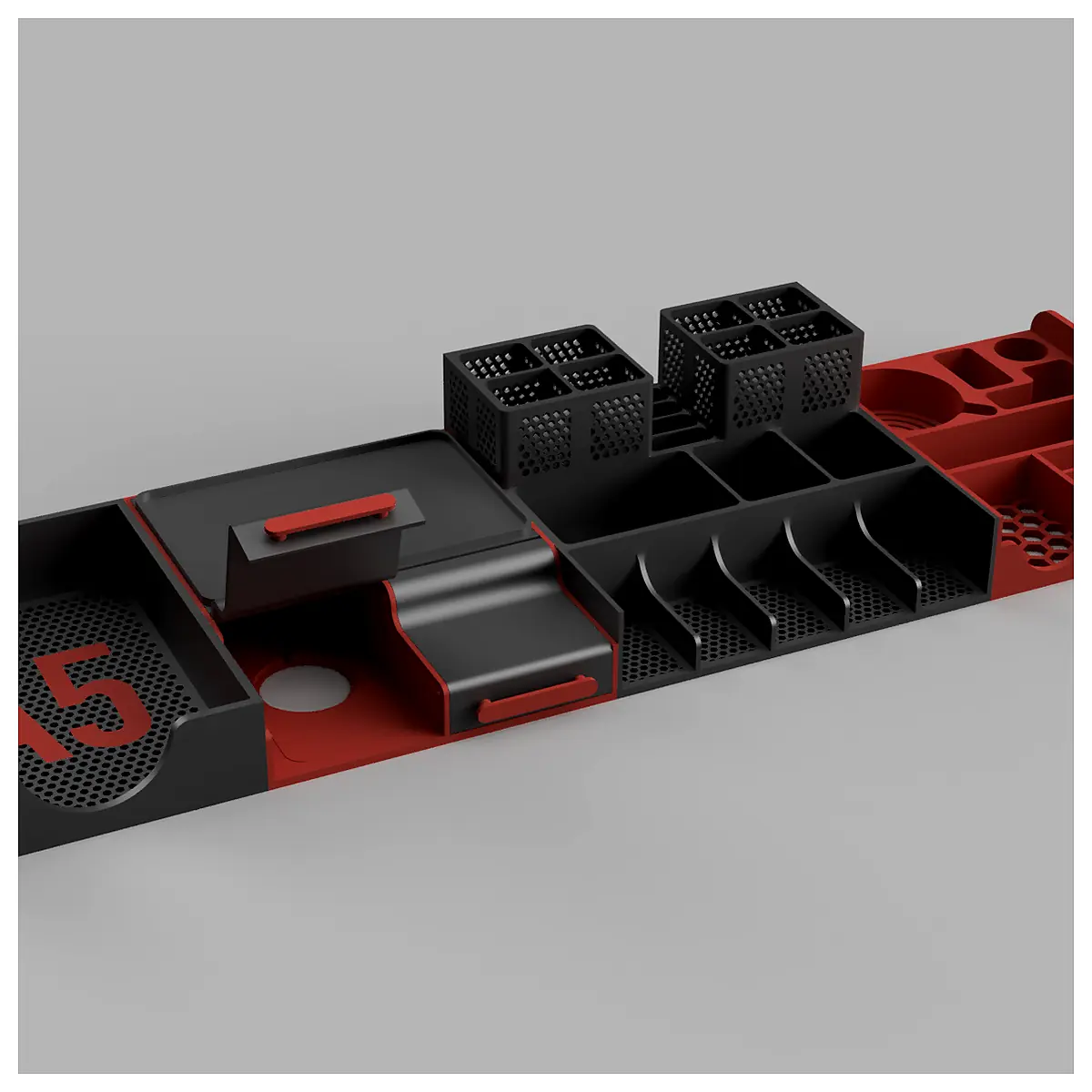 Modular Desk Organizer System Storage Solutions Office Accessories Parts Replacement Repair