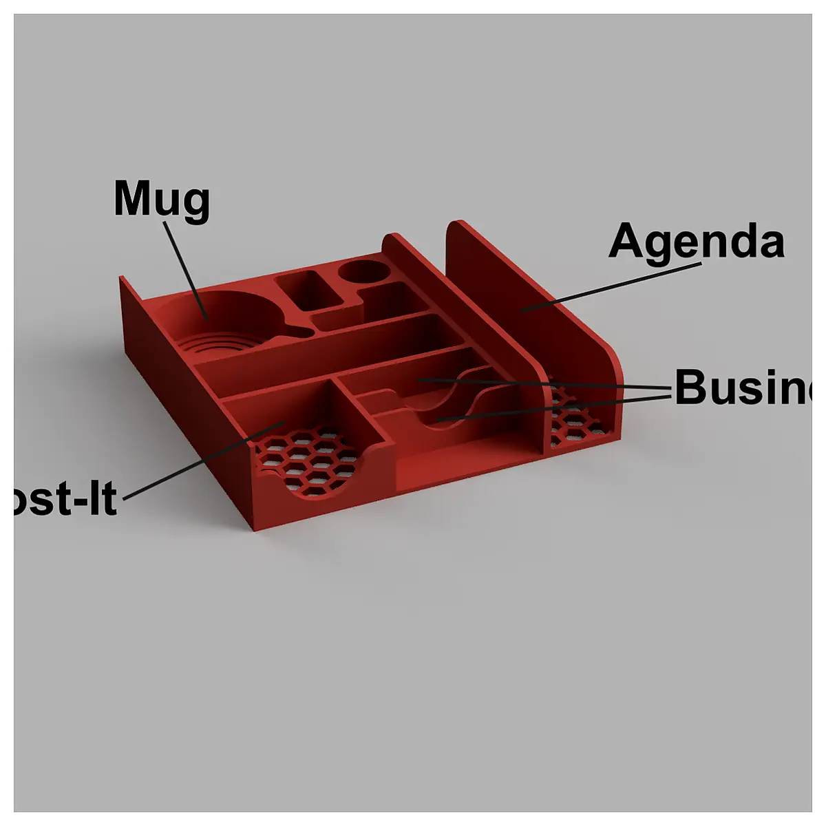 Modular Desk Organizer System Storage Solutions Office Accessories Parts Replacement Repair